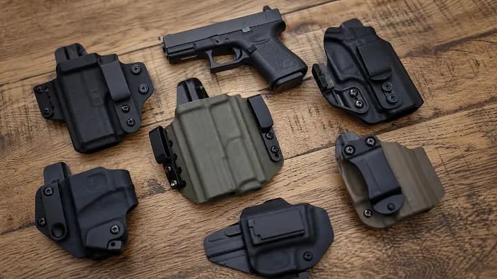 Holsters, magazines, and gun accessories at Hammond Tactical in Hammond, Indiana